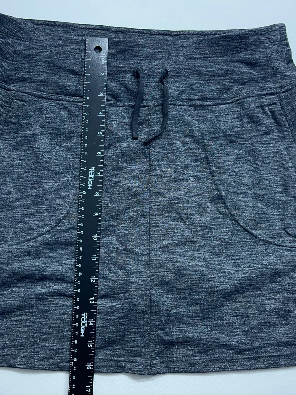 Kuhl FreeFlex Skorts Womens Size Small Outdoor Heather Gray Lined Zip Pockets